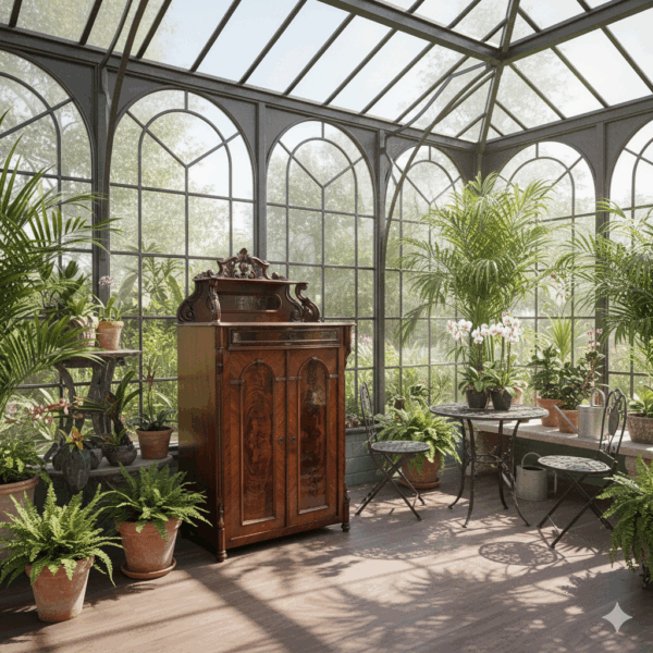 Vertico Louis Philippe 1860 Mahogany - Image 2