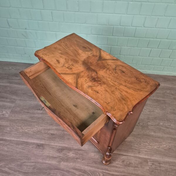 Cabinet Louis Philippe 1860 Walnut - Image 12