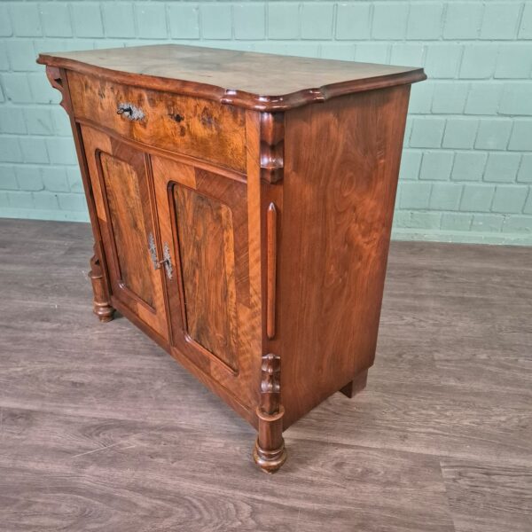 Cabinet Louis Philippe 1860 Walnut - Image 7