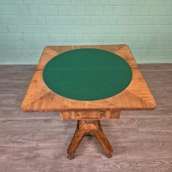 Folding Table Biedermeier 1820 Mahogany - Image 10