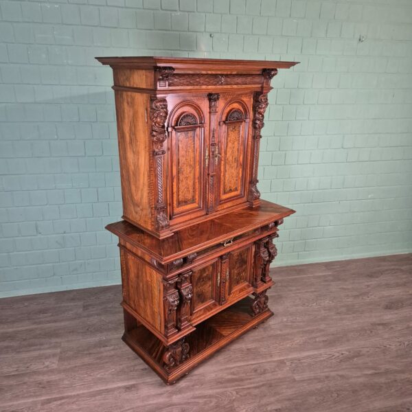 Cabinet Gründerzeit 1880 Walnut