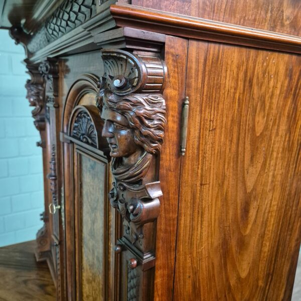 Cabinet Gründerzeit 1880 Walnut - Image 19