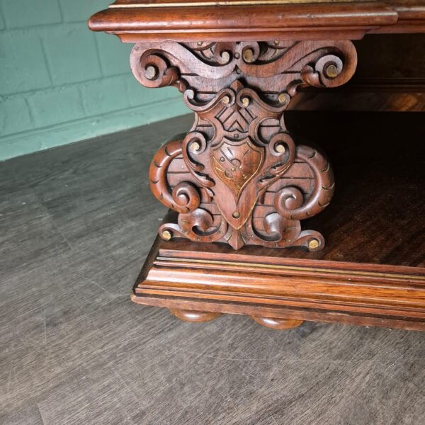 Cabinet Gründerzeit 1880 Walnut - Image 11