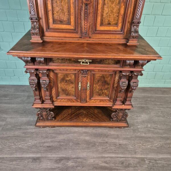 Cabinet Gründerzeit 1880 Walnut - Image 15