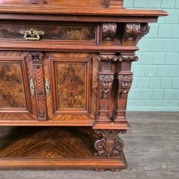 Cabinet Gründerzeit 1880 Walnut - Image 14