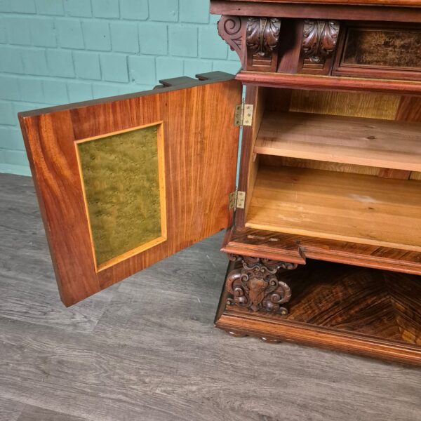 Cabinet Gründerzeit 1880 Walnut - Image 26