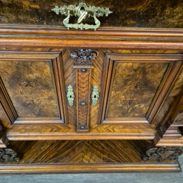 Cabinet Gründerzeit 1880 Walnut - Image 12