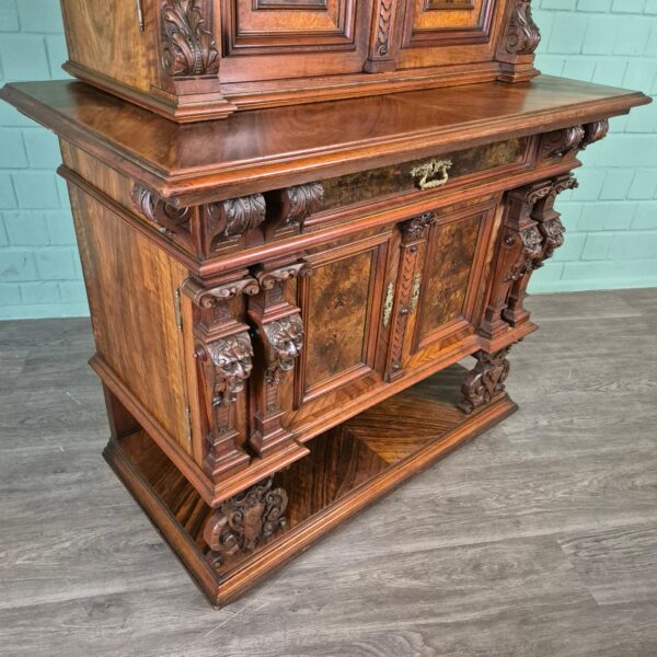 Cabinet Gründerzeit 1880 Walnut - Image 8