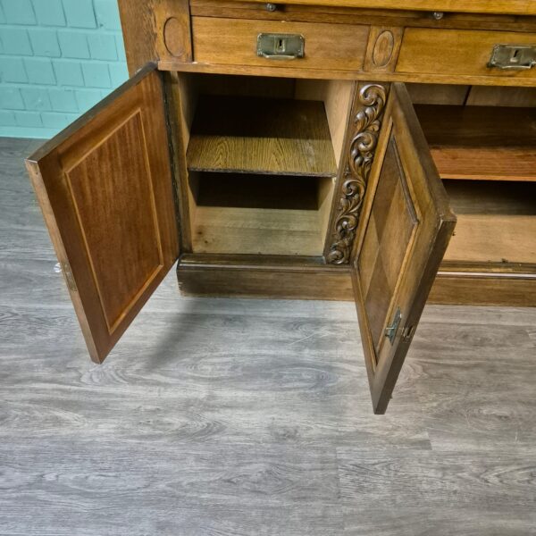 Kitchen Cabinet Jugendstil 1910 Oak - Image 24