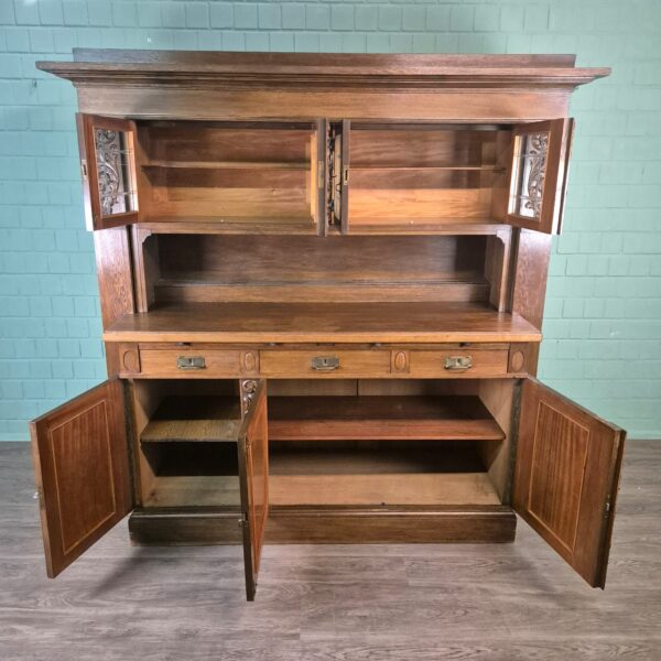 Kitchen Cabinet Jugendstil 1910 Oak - Image 18