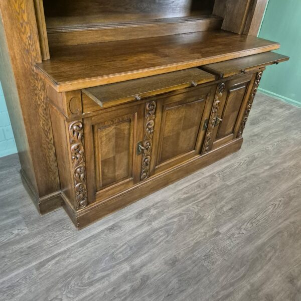 Kitchen Cabinet Jugendstil 1910 Oak - Image 9