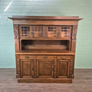Kitchen Cabinet Jugendstil 1910 Oak