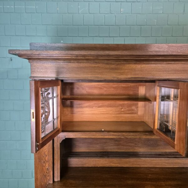 Kitchen Cabinet Jugendstil 1910 Oak - Image 19
