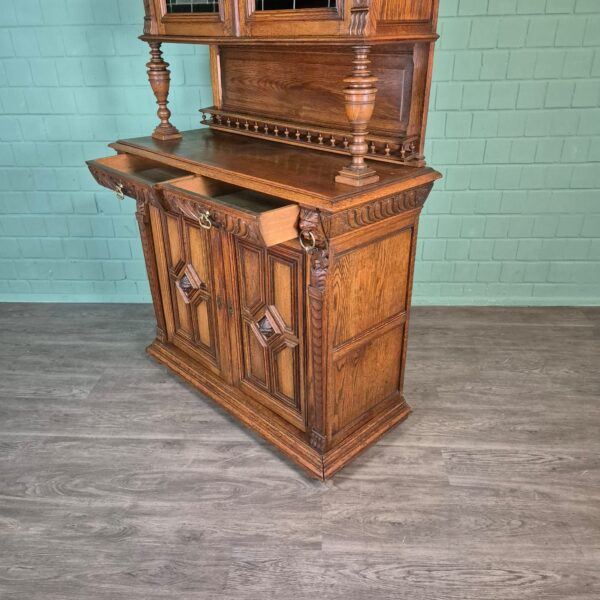 Cabinet Gründerzeit 1880 Oak - Image 20