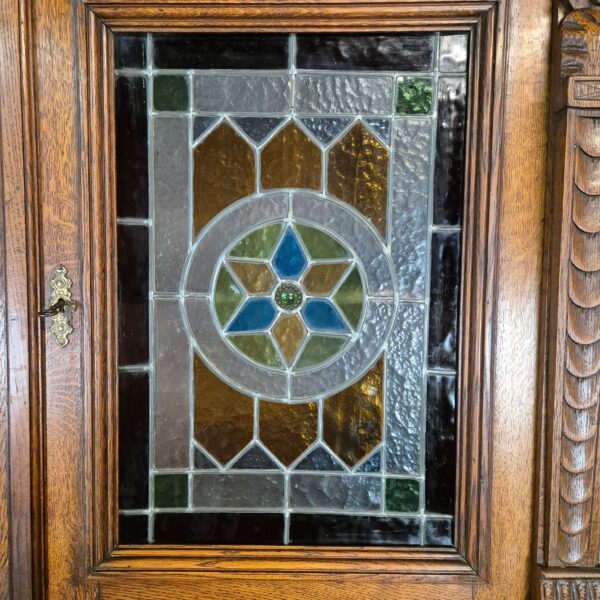Cabinet Gründerzeit 1880 Oak - Image 14