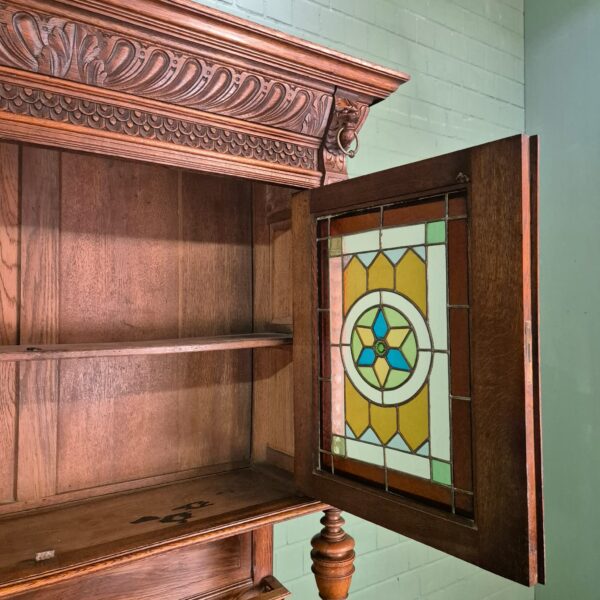 Cabinet Gründerzeit 1880 Oak - Image 19