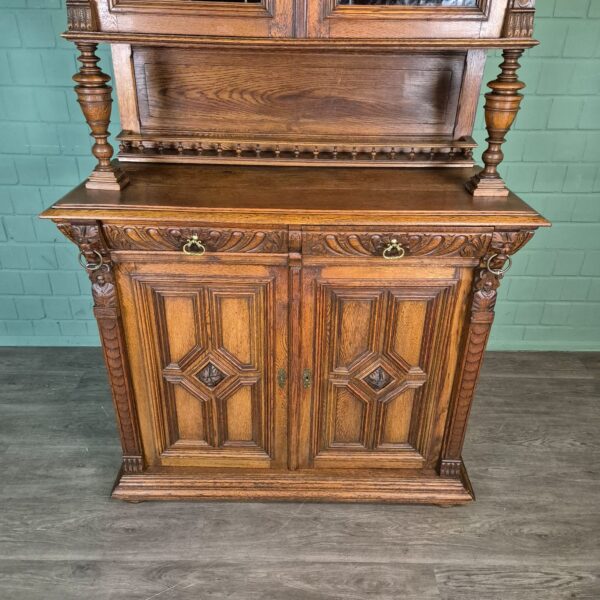 Cabinet Gründerzeit 1880 Oak - Image 10
