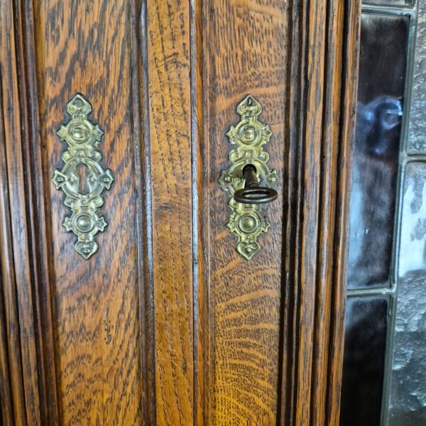Cabinet Gründerzeit 1880 Oak - Image 16