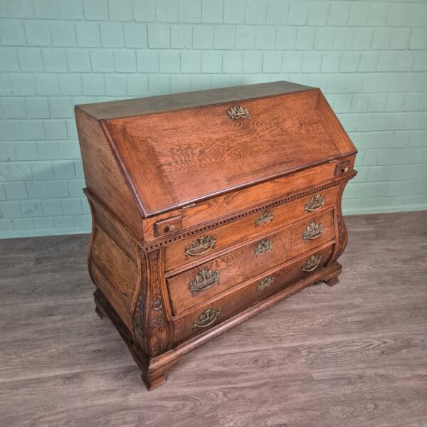 Secretary Baroque 1770 Oak - Image 3