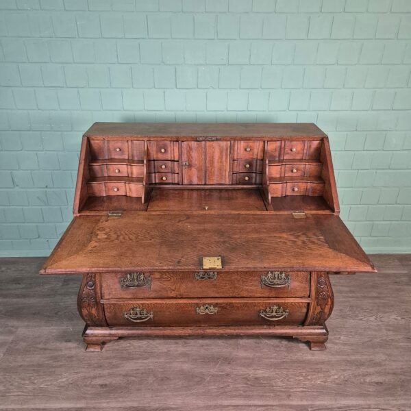 Secretary Baroque 1770 Oak - Image 8
