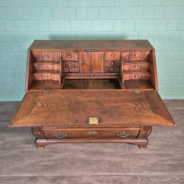 Secretary Baroque 1770 Oak - Image 9