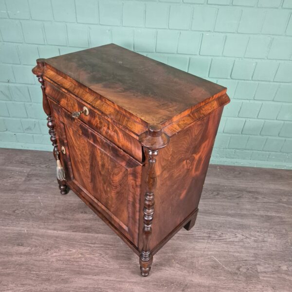 Cabinet Biedermeier 1850 Mahogany - Image 7