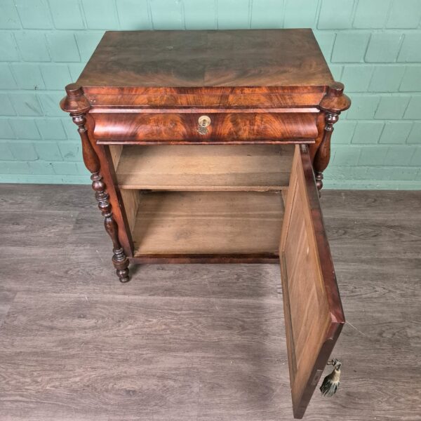 Cabinet Biedermeier 1850 Mahogany - Image 13