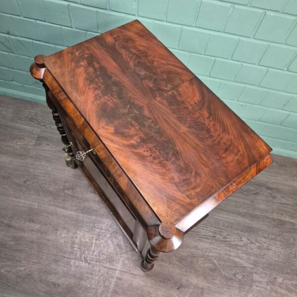Cabinet Biedermeier 1850 Mahogany - Image 6