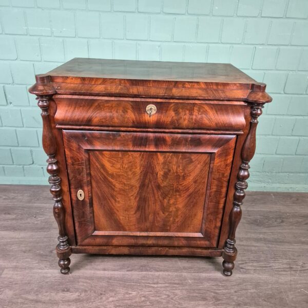 Cabinet Biedermeier 1850 Mahogany - Image 3