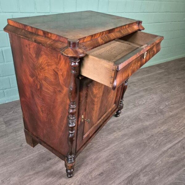 Cabinet Biedermeier 1850 Mahogany - Image 12