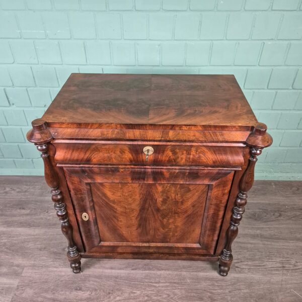 Cabinet Biedermeier 1850 Mahogany - Image 4