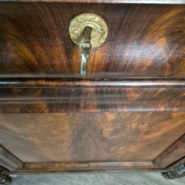 Cabinet Biedermeier 1850 Mahogany - Image 10