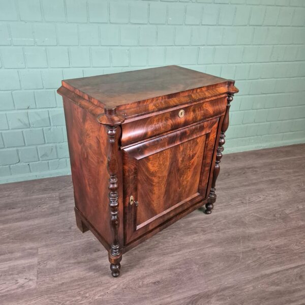 Cabinet Biedermeier 1850 Mahogany