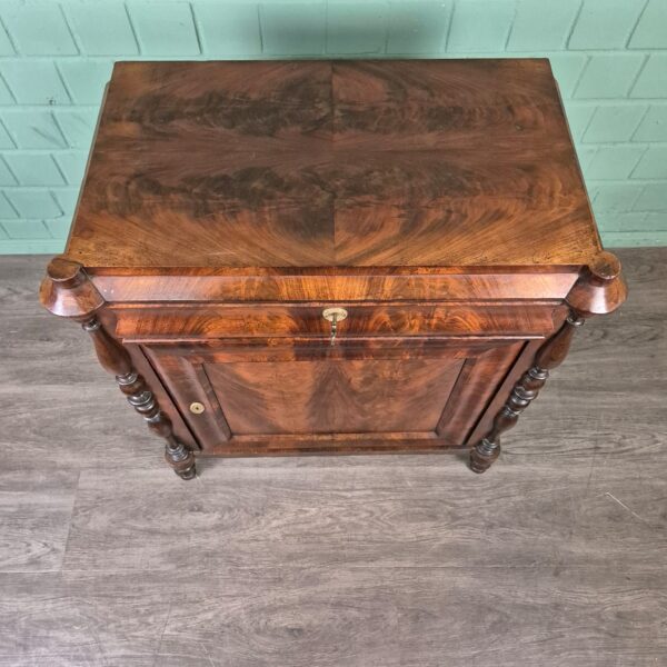 Cabinet Biedermeier 1850 Mahogany - Image 5