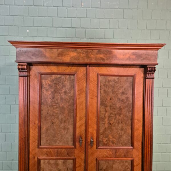 Wardrobe Gründerzeit 1880 Walnut - Image 5