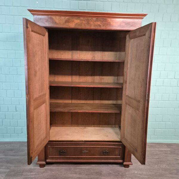 Wardrobe Gründerzeit 1880 Walnut - Image 11