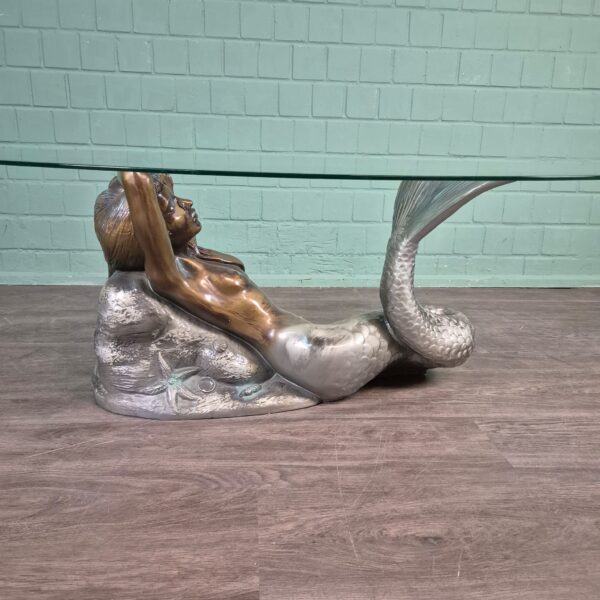Mermaid Glass Coffee Table 1.30 m x 0.70 m - Image 11