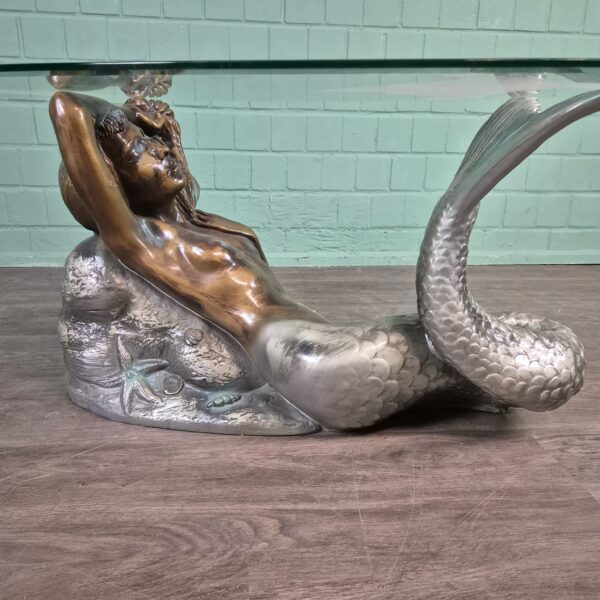 Mermaid Glass Coffee Table 1.30 m x 0.70 m - Image 12