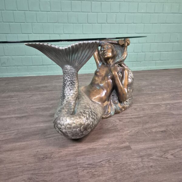 Mermaid Glass Coffee Table 1.30 m x 0.70 m - Image 8