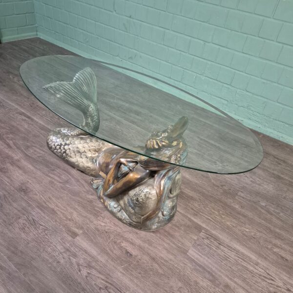 Mermaid Glass Coffee Table 1.30 m x 0.70 m - Image 9