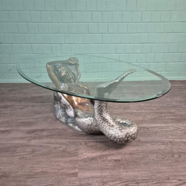 Mermaid Glass Coffee Table 1.30 m x 0.70 m - Image 5