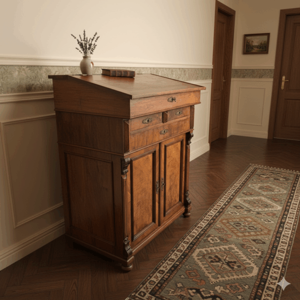 Stand Gründerzeit 1880 Walnut - Image 2