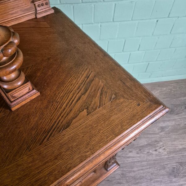 Cabinet Gründerzeit 1880 Oak - Image 11