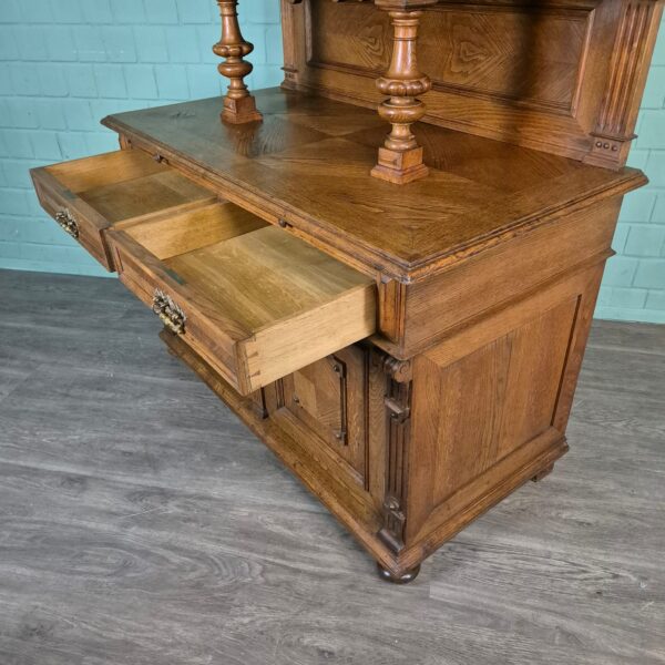 Cabinet Gründerzeit 1880 Oak - Image 18