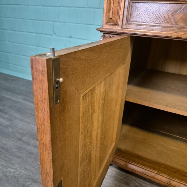 Cabinet Gründerzeit 1880 Oak - Image 19