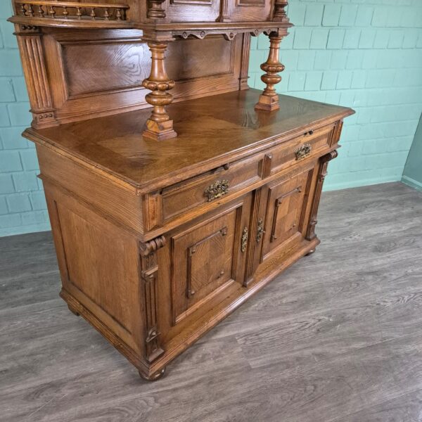 Cabinet Gründerzeit 1880 Oak - Image 7