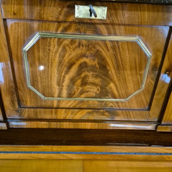 Secretary Biedermeier 1810 Mahogany - Image 24
