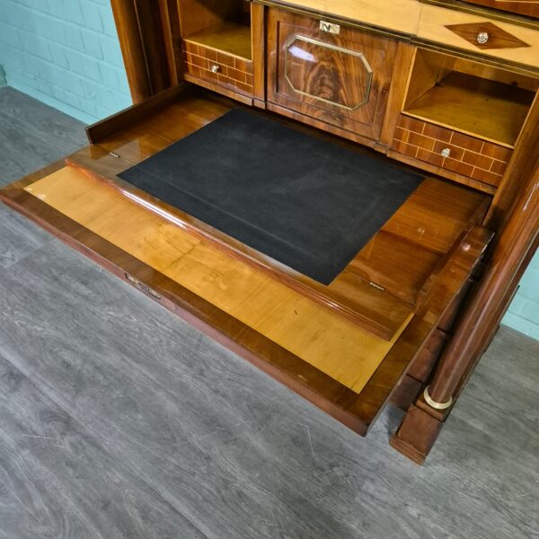 Secretary Biedermeier 1810 Mahogany - Image 10