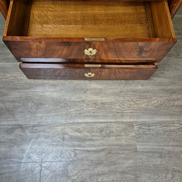 Secretary Biedermeier 1810 Mahogany - Image 27