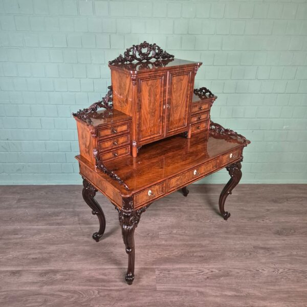 Desk Historicism 1870 Mahogany